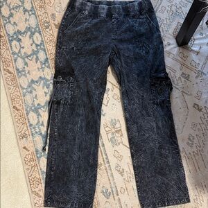 XCVI Charcoal Wide Leg Pants XL